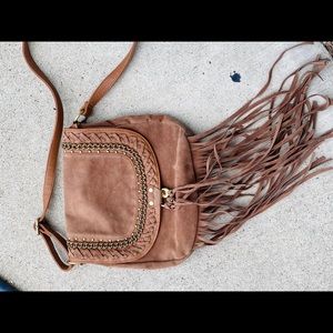 Fringe purse